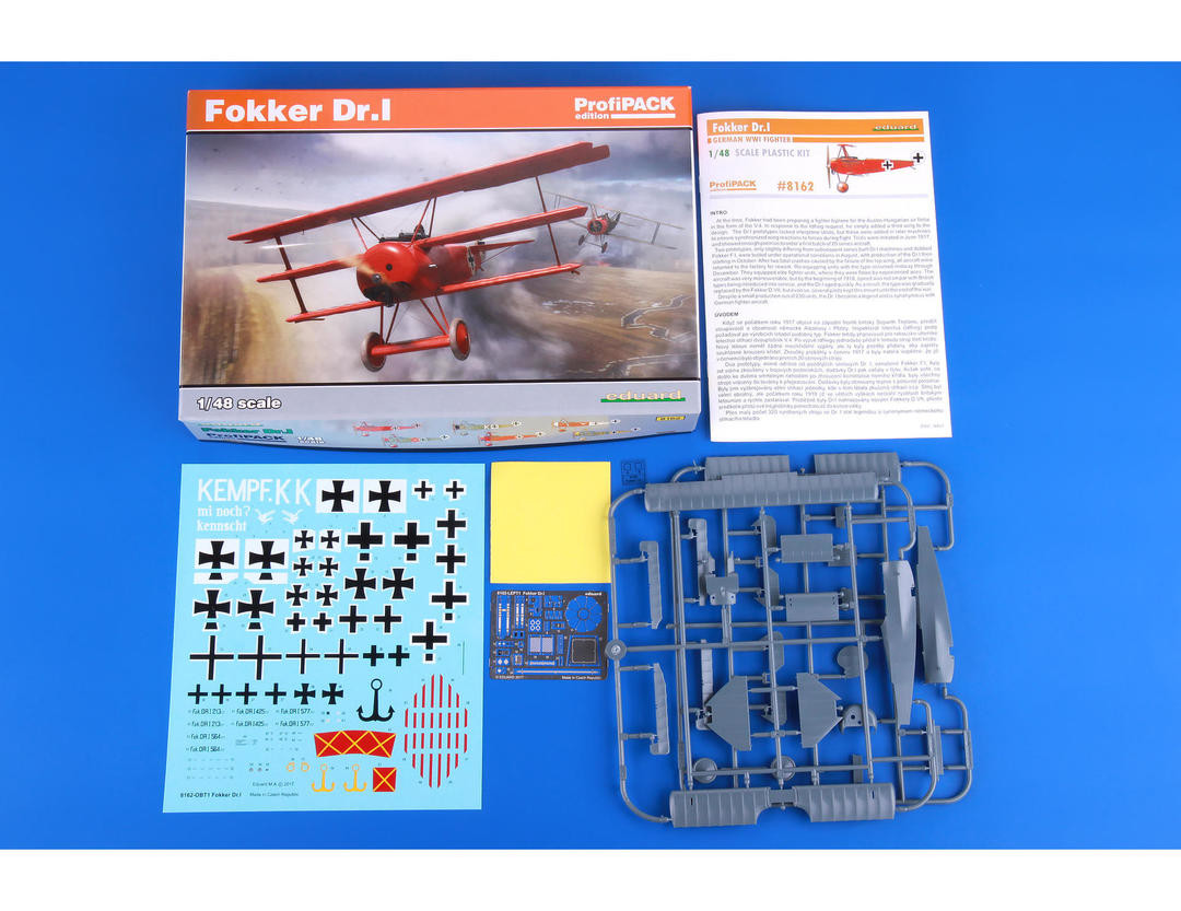 EDU8162 Fokker Dr I Fighter (Profi-Pack) Plastic Model Kit 1/48
