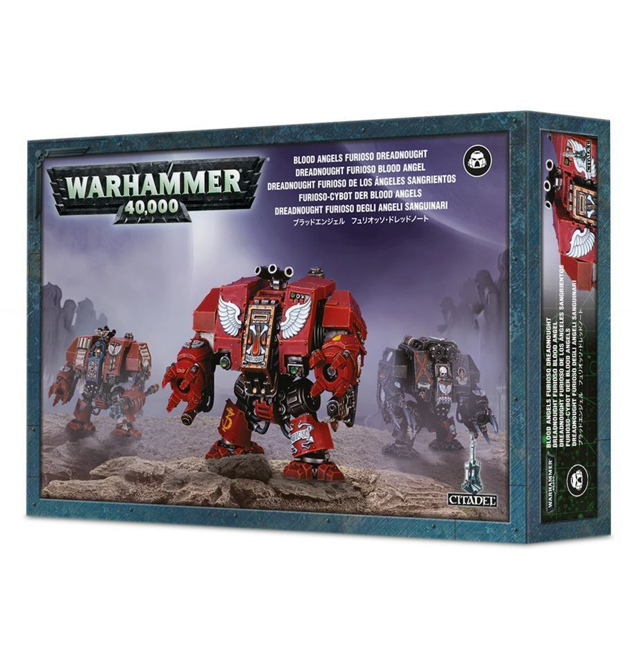 41-11 BLOOD ANGELS FURIOSO DREADNOUGHT 41-11 BLOOD ANGELS FURIOSO DREADNOUGHT