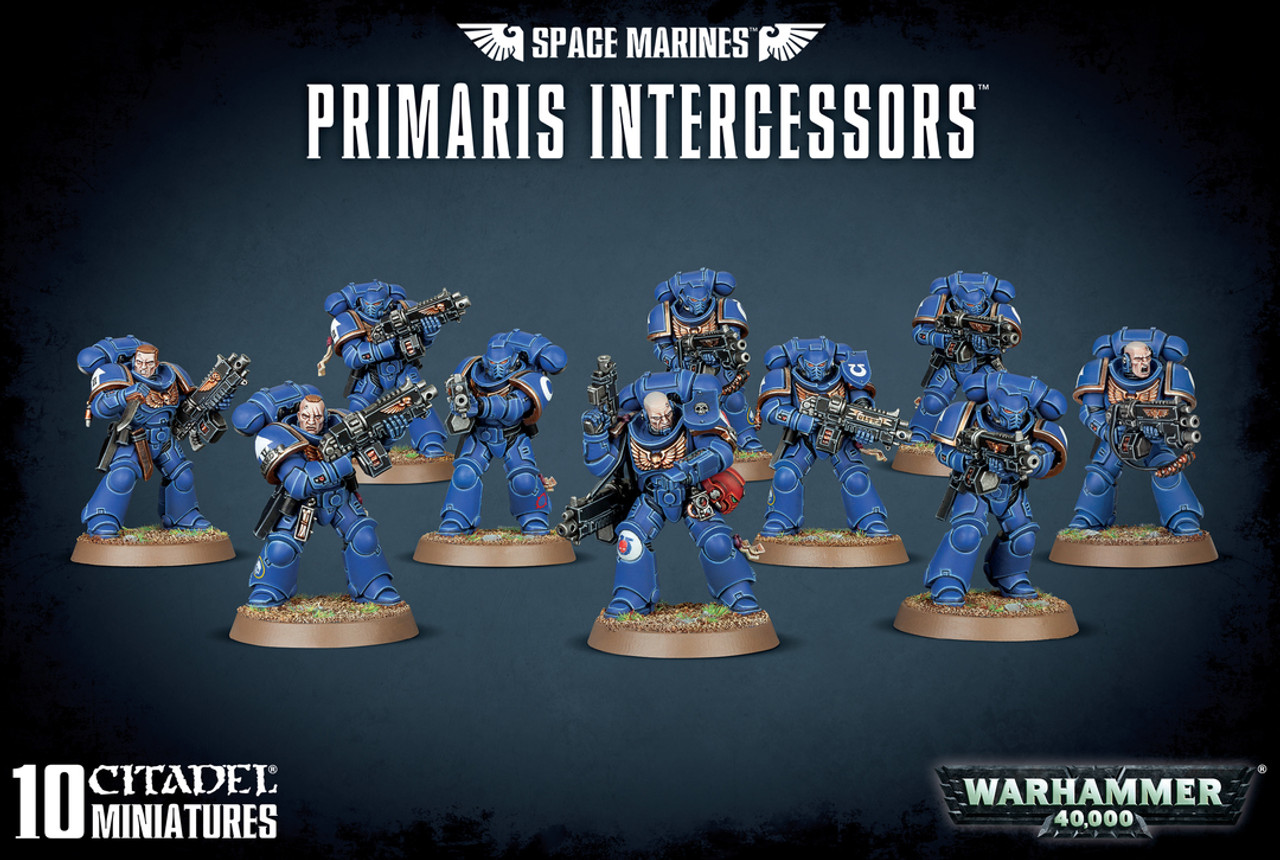 GW48-75 SPACE MARINES PRIMARIS INTERCESSORS