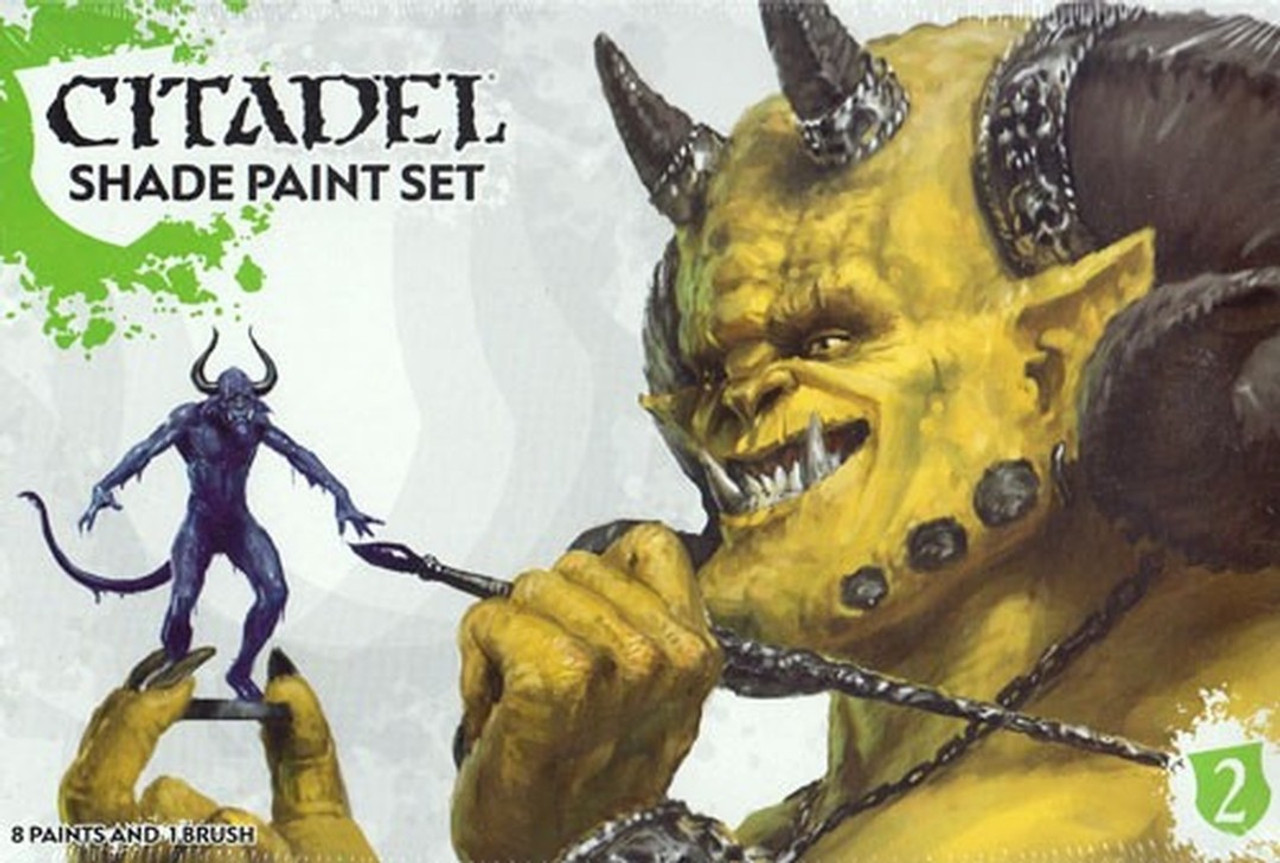(D) 60-23 CITADEL SHADE PAINT SET