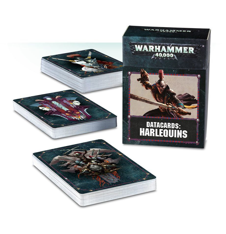 58-02-60 DATACARDS: HARLEQUINS (ENG)