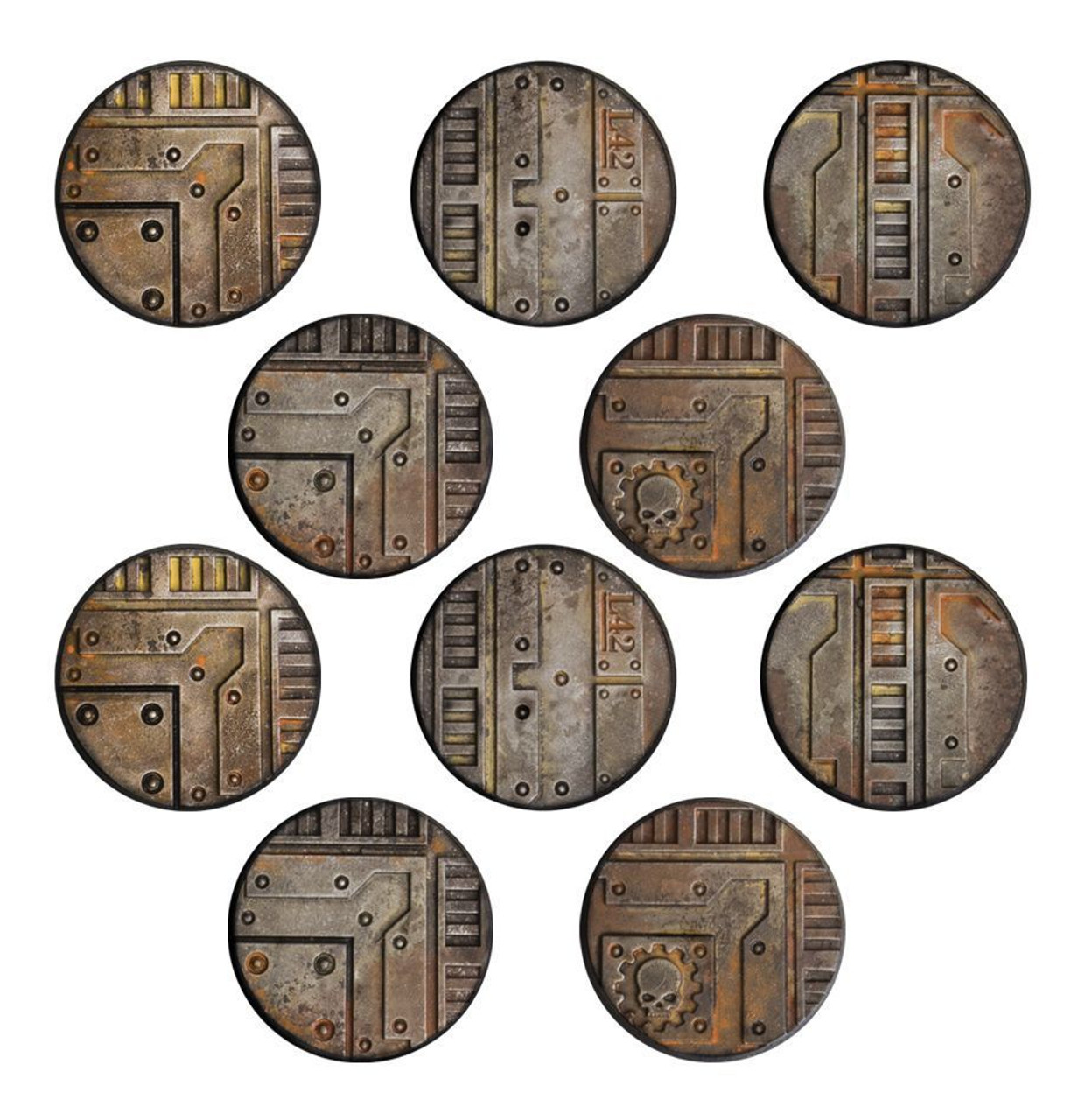 300-16 NECROMUNDA 32MM BASES 300-16 NECROMUNDA 32MM BASES