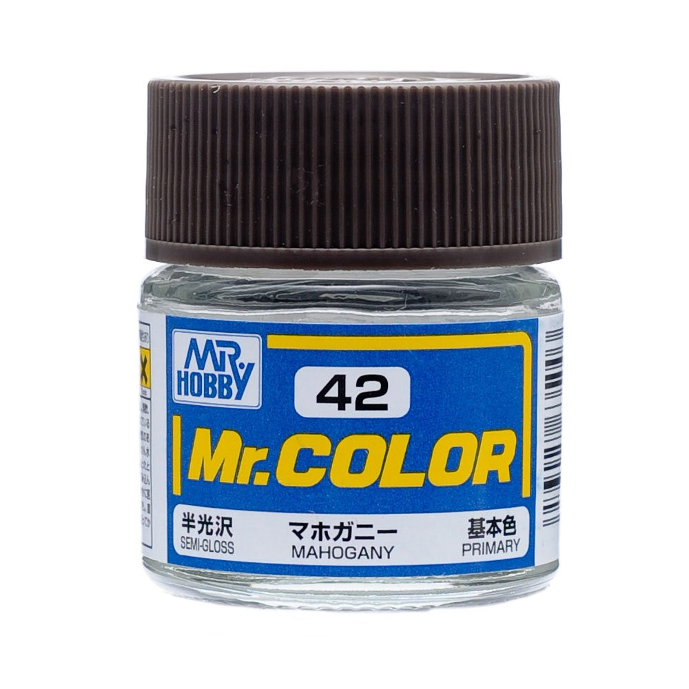 GNZC42 Semi-Gloss Mahogany 10ml , GSI Mr. Color