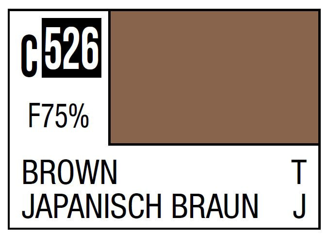 GNZC526 Brown 10ml Bottle , GSI Mr.Color