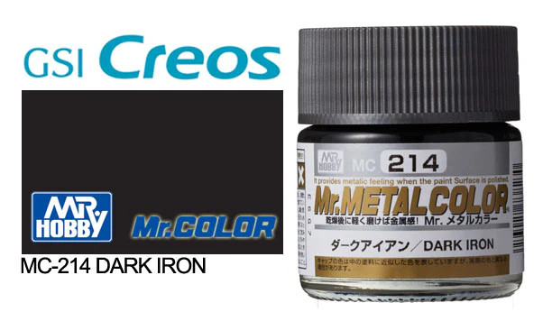 GNZMC214 Mr. Metal Color Dark Iron 10ml , GSI