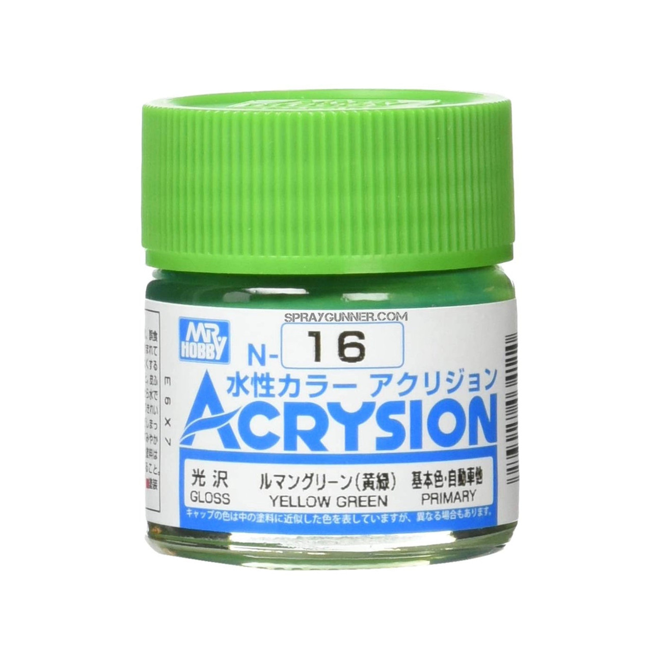 GNZN16 Acrysion N16 - Yellow Green (Gloss/Primary)