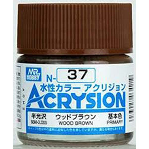GNZN37 Acrysion N37 - Wood Brown (Semi-Gloss/Primary)