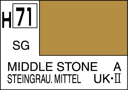 GNZN71 Acrysion N71 - Middle Stone (Semi-Gloss/Aircraft)