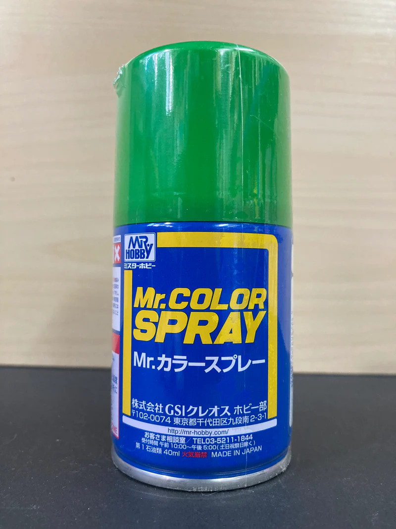 GNZS66 Gloss Bright Green 100ml , Mr. Color Spray