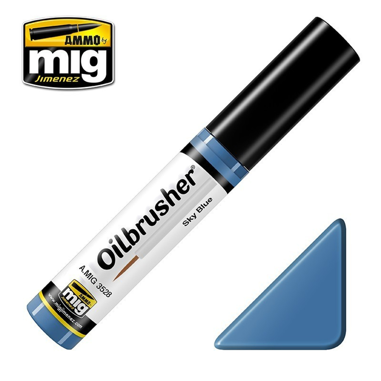 AMM3528 AMMO by Mig Oilbrusher - Sky Blue