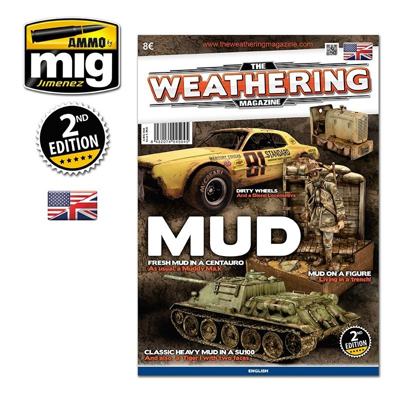 AMM4504 AMMO by Mig The Weathering Magazine #5 - Mud