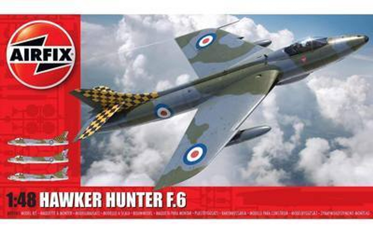 Airfix Model 9185  Hawker Hunter F6 Fighter 1/48