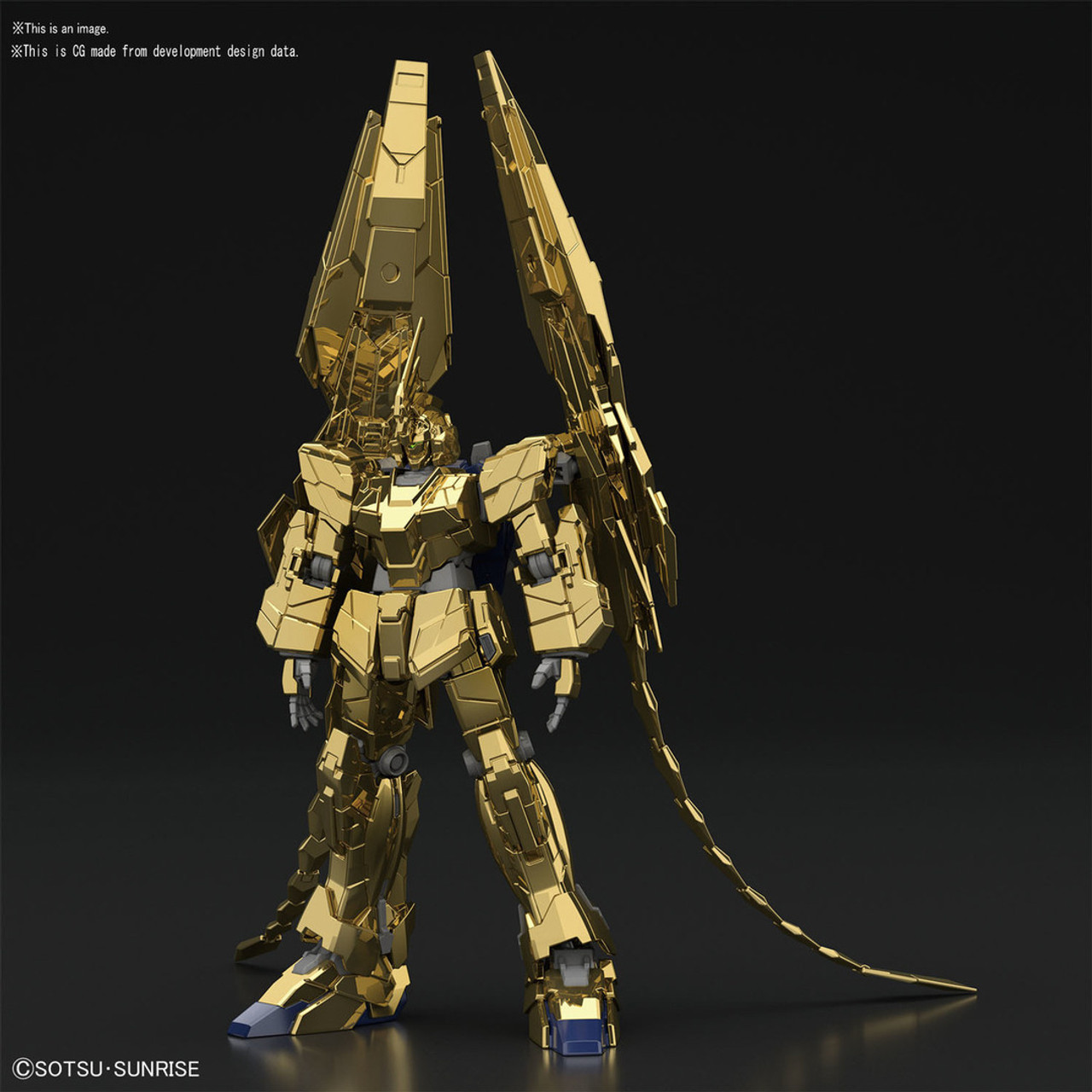 5058087 #227 Unicorn Gundam 03 Phenex Unicorn Mode (NT Ver.) [Gold Coating] "Gundam NT" Bandai HGUC 1/144