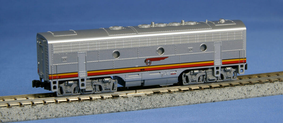 KAT1762211DCC N scale EMD F7B Santa Fe Warbonnet w/ DCC Installed