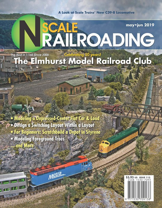 2019 May-June N Scale RailRoading Mag Issue 113