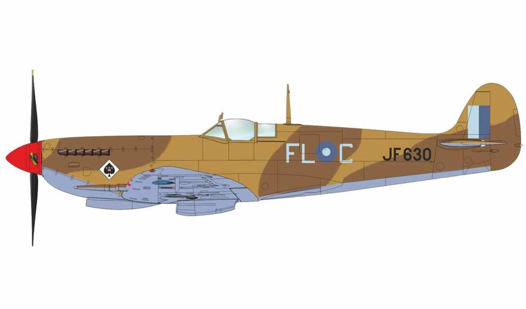 70129 Spitfire HF Mk VIII Fighter (Profi-Pack Plastic Kit) 1/72