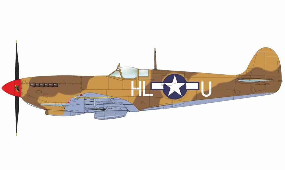 70129 Spitfire HF Mk VIII Fighter (Profi-Pack Plastic Kit) 1/72