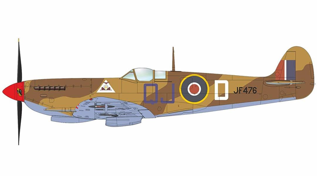 70129 Spitfire HF Mk VIII Fighter (Profi-Pack Plastic Kit) 1/72