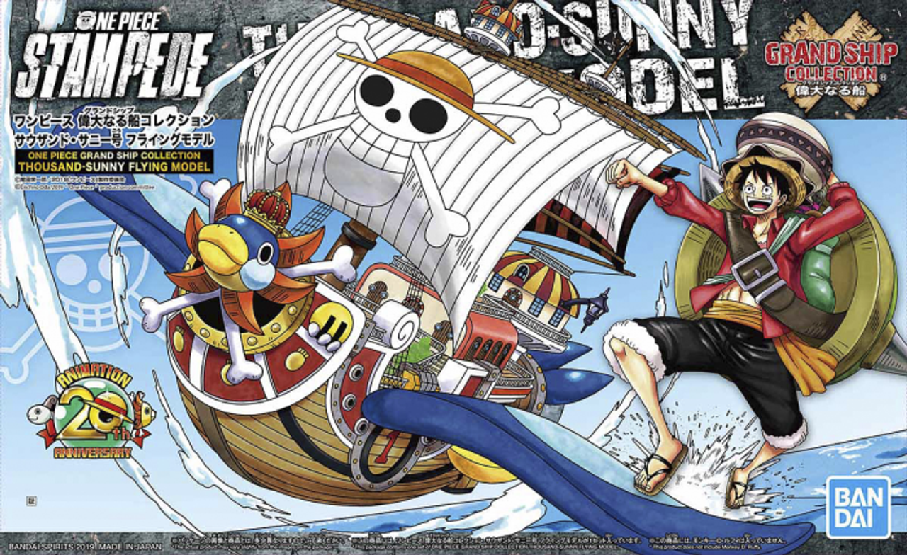 BAN2495140 Bandai Thousand Sunny (Flying Model) 'One Piece', Grand Ship Collection