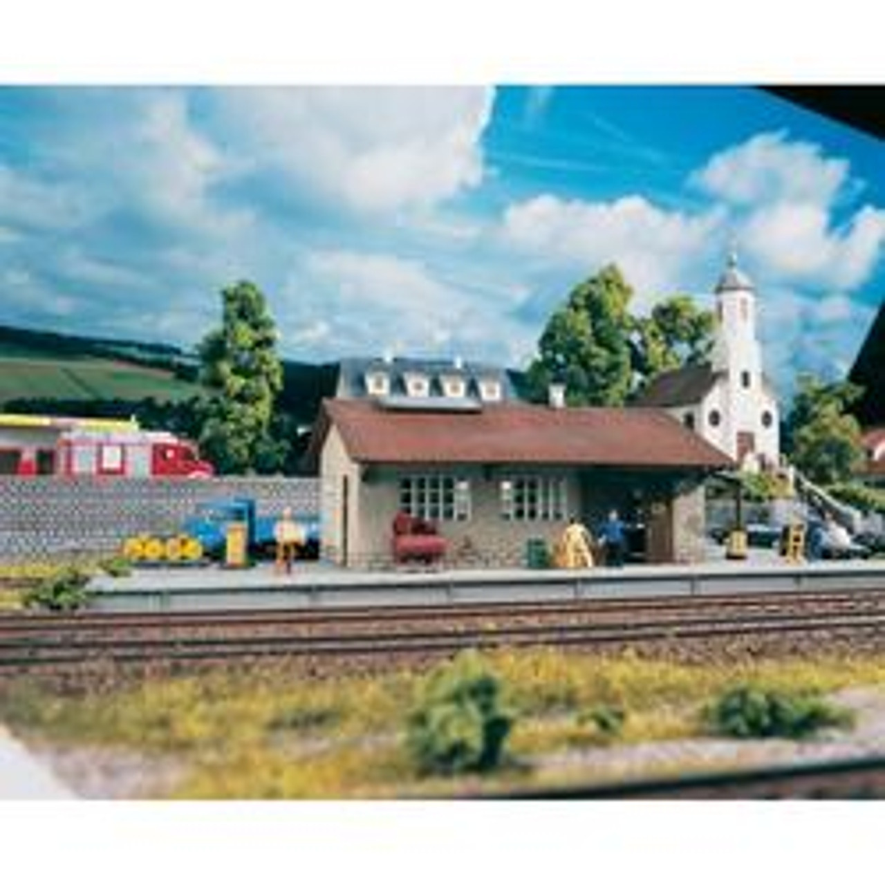 PKA61824 Piko HOBBY LINE HO Scale BURGSTEIN GOODS DEPOT, BUILDING KIT