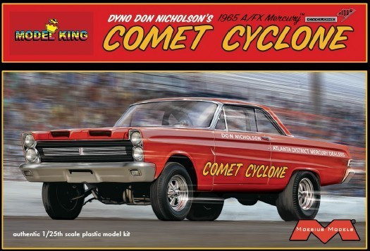 1238 1/25 Dyno Don Nicholson's 1965 A/FX Mercury Comet Cyclone Drag Car (Ltd Prod)