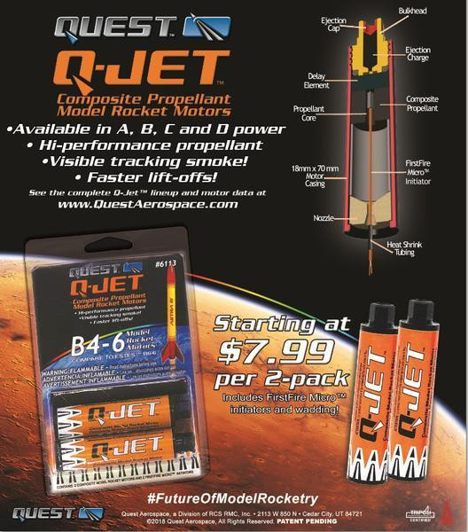 6109 A3-6 (2-pack) Model Rocket
