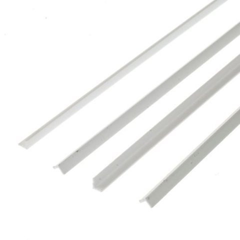 EVG292 Evergreen Scale Models 292 Styrene Angle .080" (4 Pack)
