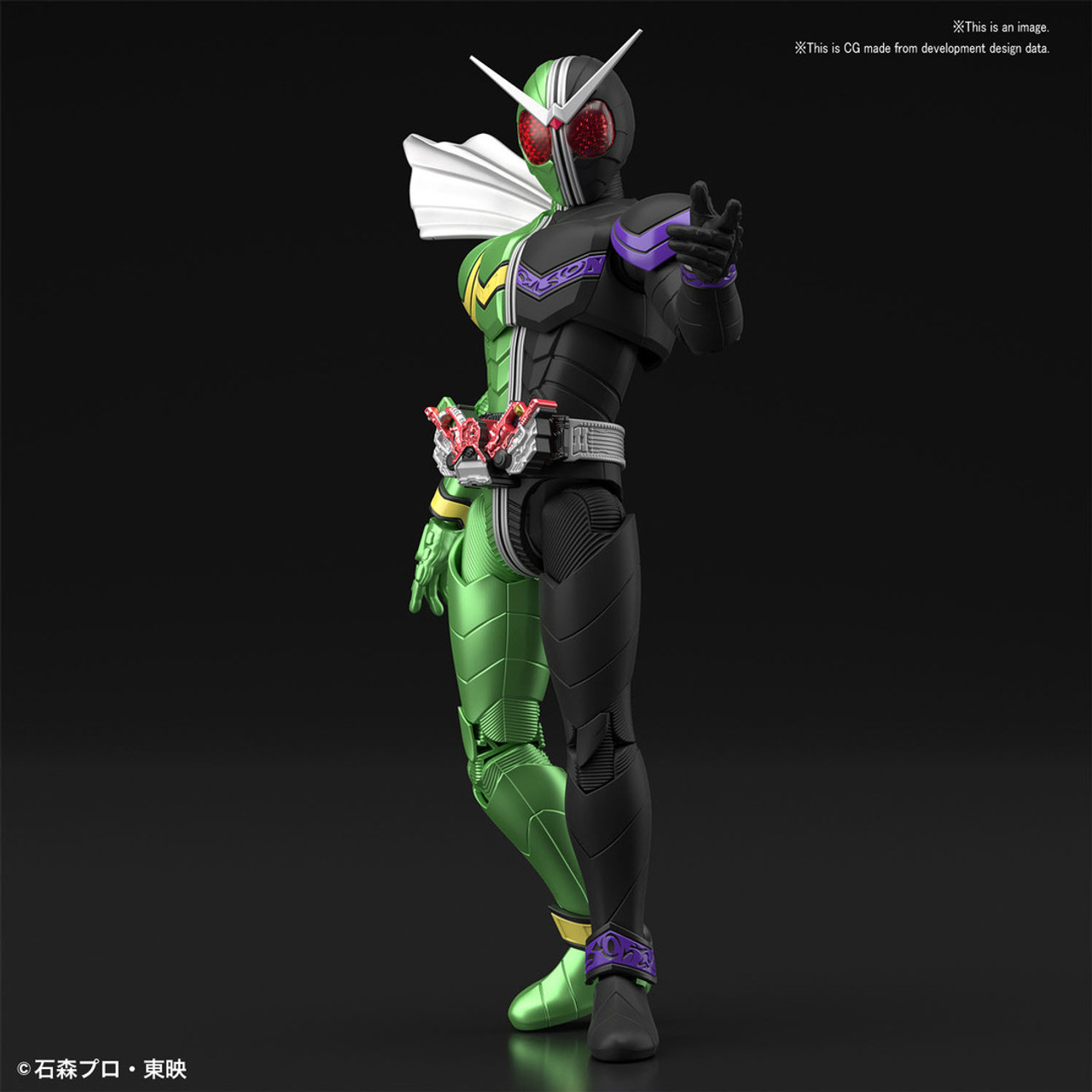 BAN2475037 Bandai Figure-Rise Standard Kamen Rider Double Cyclone Joker 'Kamen Rider'