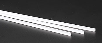 EVG295 Evergreen Styrene Plastic .156 Angle 3 pieces #295