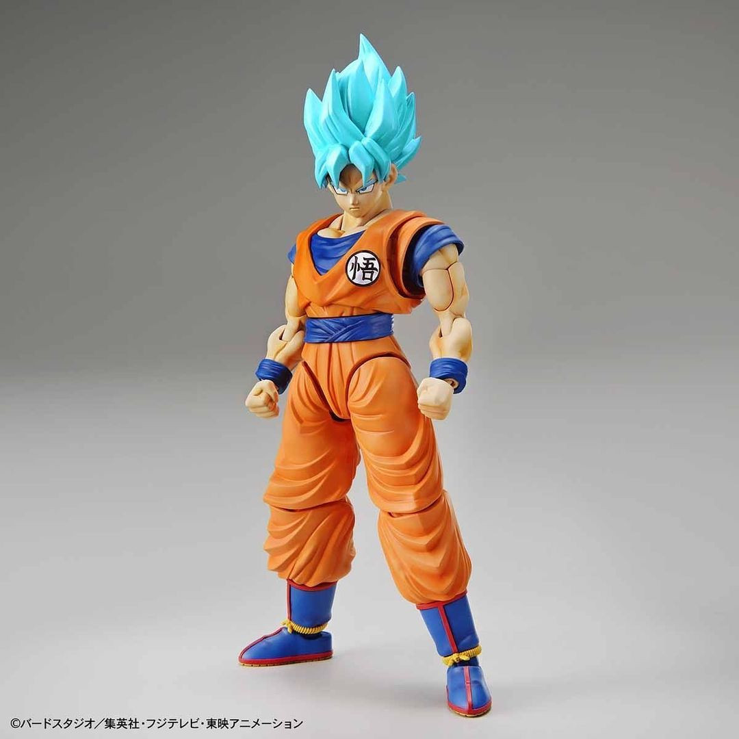 BAN2503080 Bandai Figure-Rise Standard Super Saiyan God Son Goku (New Package Ver) 'Dragon Ball Super'
