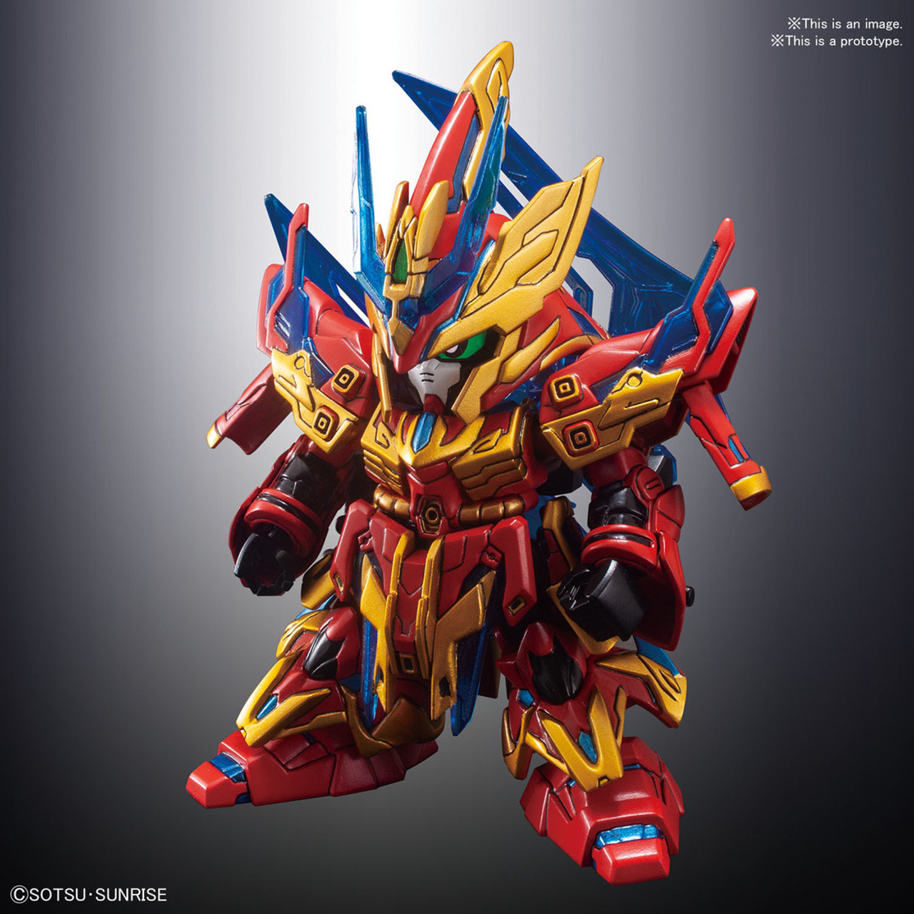 BAN2483695 Bandai SD #21 Zhang Liao Sazabi 'SD Sangoku Soketsuden'