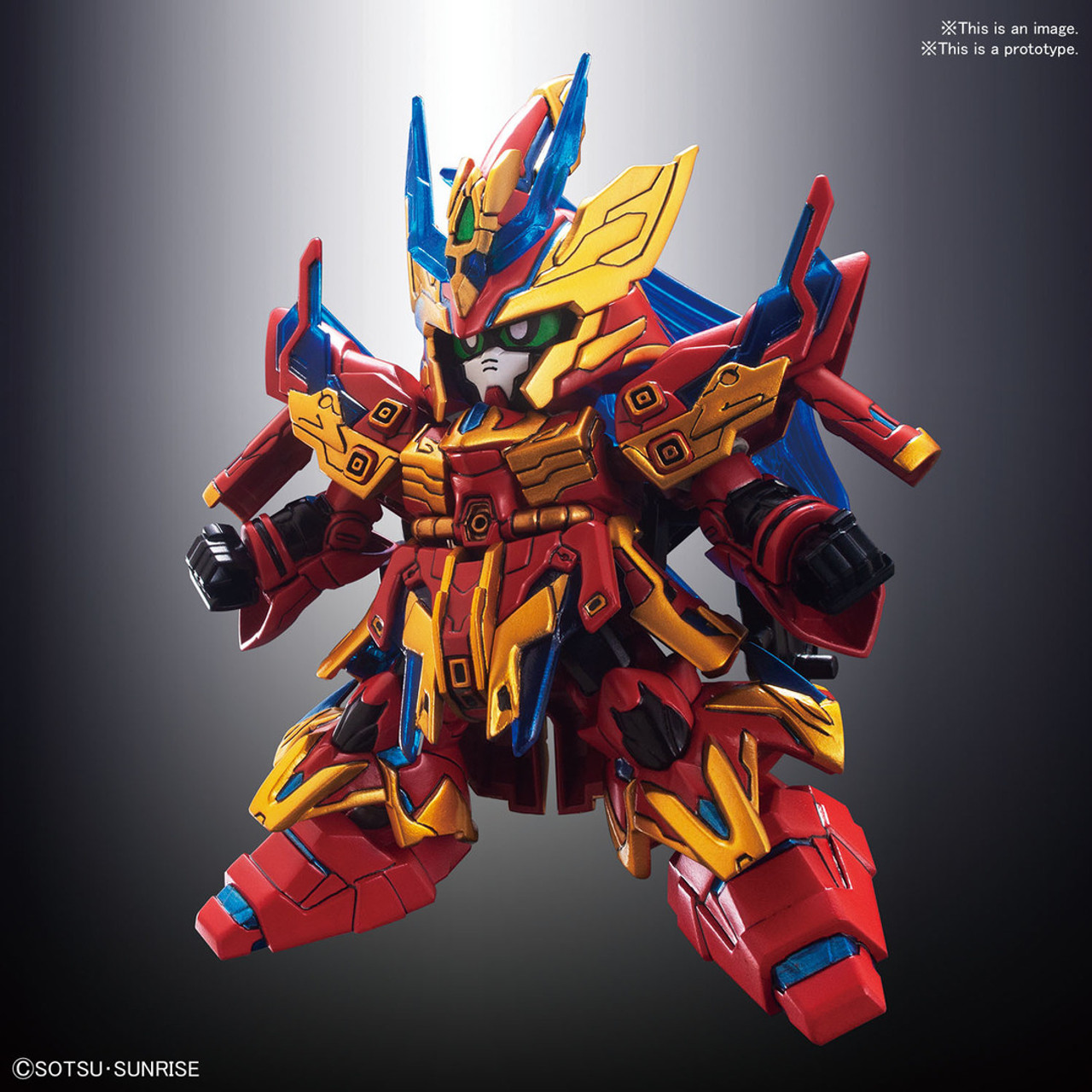 BAN2483695 Bandai SD #21 Zhang Liao Sazabi 'SD Sangoku Soketsuden'