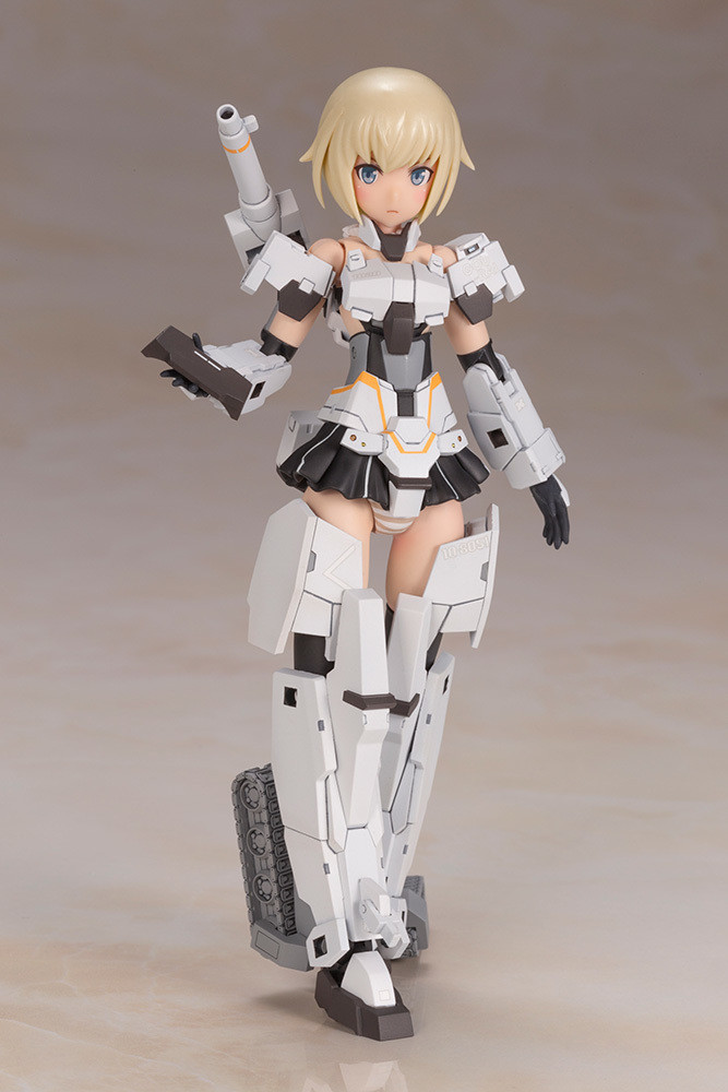 KBYFG032 Frame Arms Girl Gourai-Kai (White) Ver.2 Model Kit (5.91 Inches Tall)