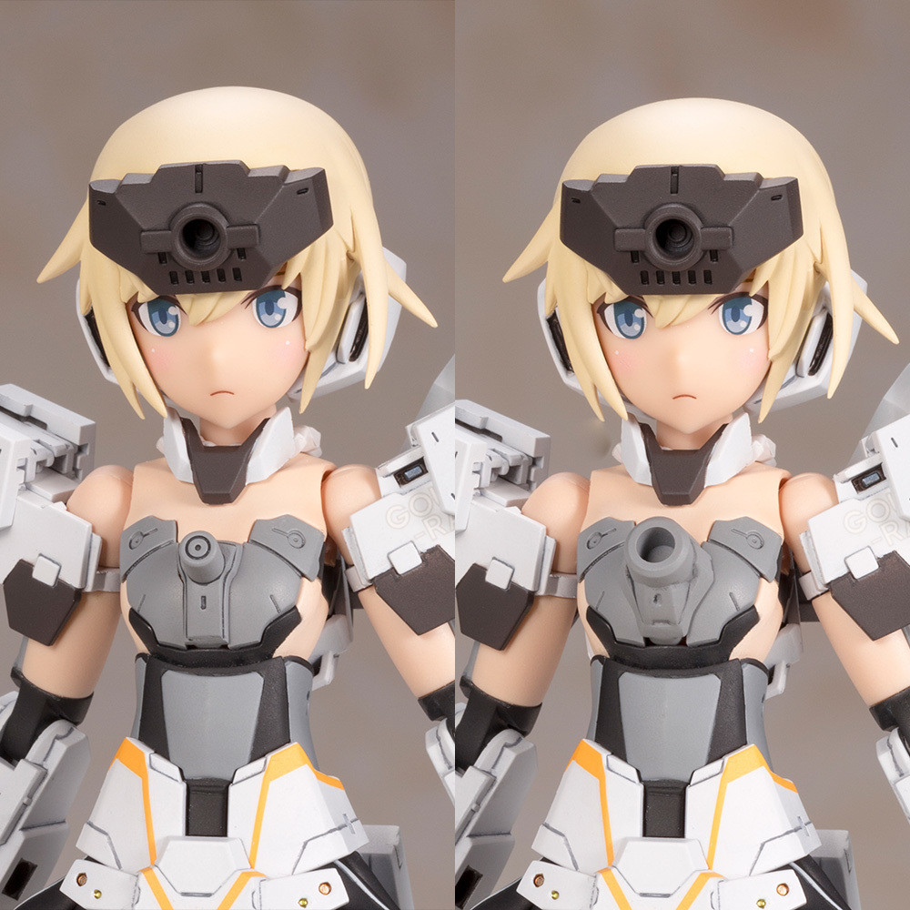 KBYFG032 Frame Arms Girl Gourai-Kai (White) Ver.2 Model Kit (5.91 Inches Tall)
