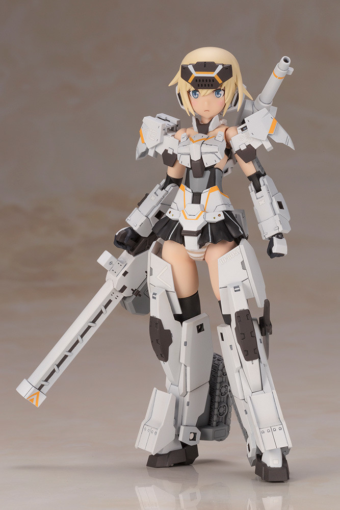 KBYFG032 Frame Arms Girl Gourai-Kai (White) Ver.2 Model Kit (5.91 Inches Tall)