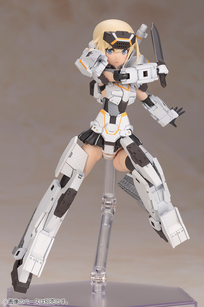 KBYFG032 Frame Arms Girl Gourai-Kai (White) Ver.2 Model Kit (5.91 Inches Tall)