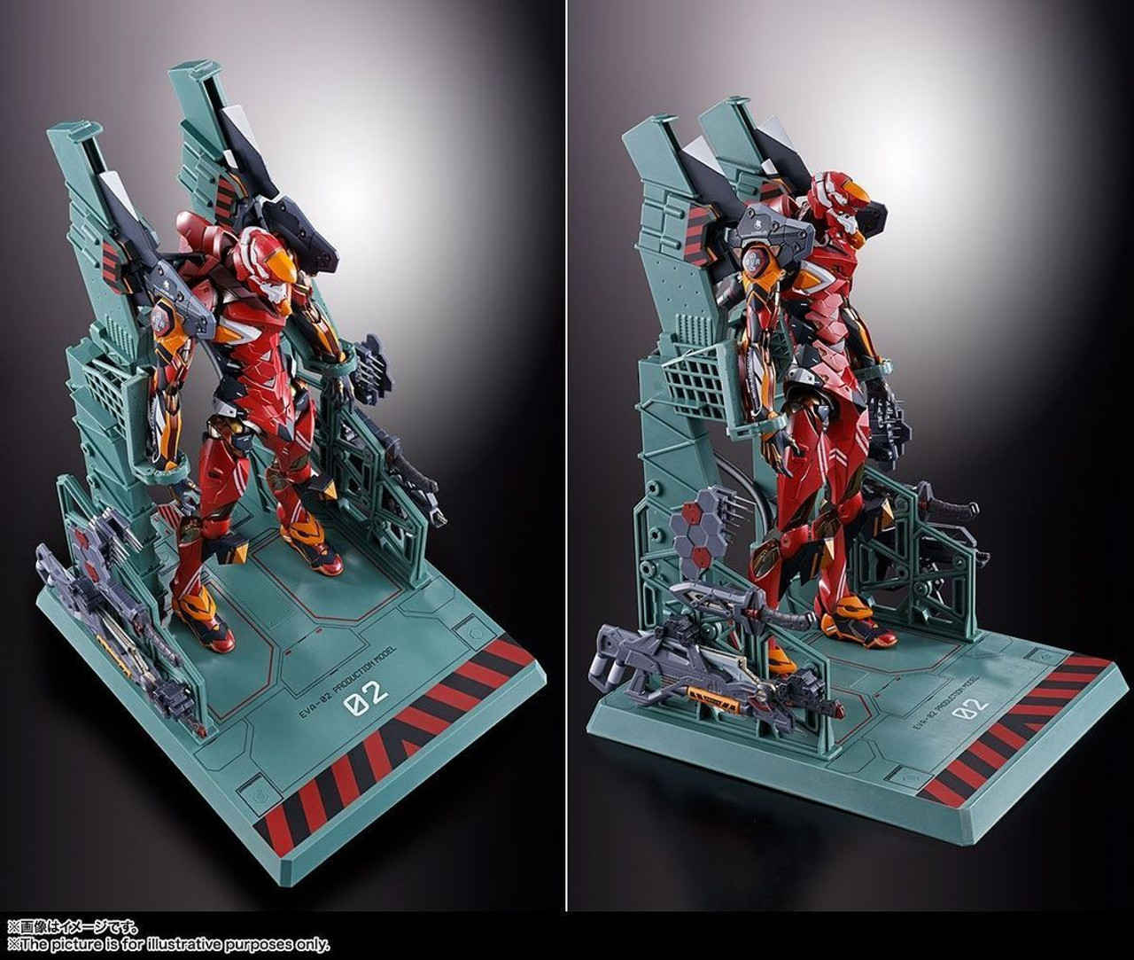 57053 Evangelion Metal Build EVA Unit-02 Production Model