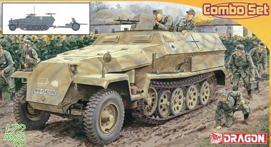 DML7611 Sd.Kfz.251/7 Ausf.C + 3.7cm PaK 35/36 1/72