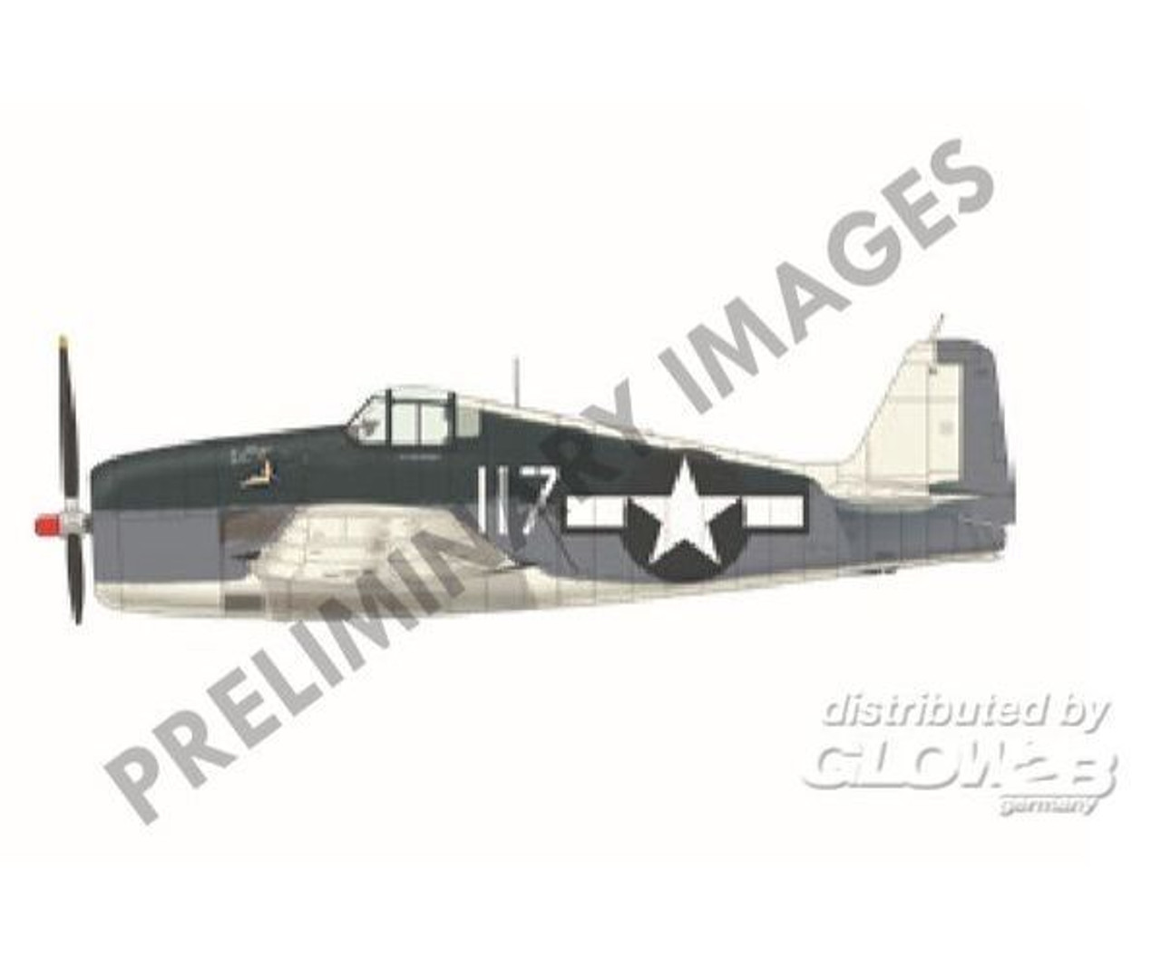 EDU8227 Eduard 1/48 F6F-3 Fighter (Profi-Pack Plastic Kit)