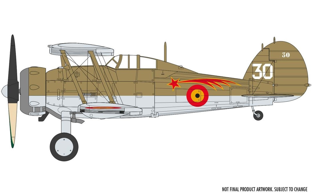 A02052A Gloster Gladiator Mk.1/Mk.II 1/72