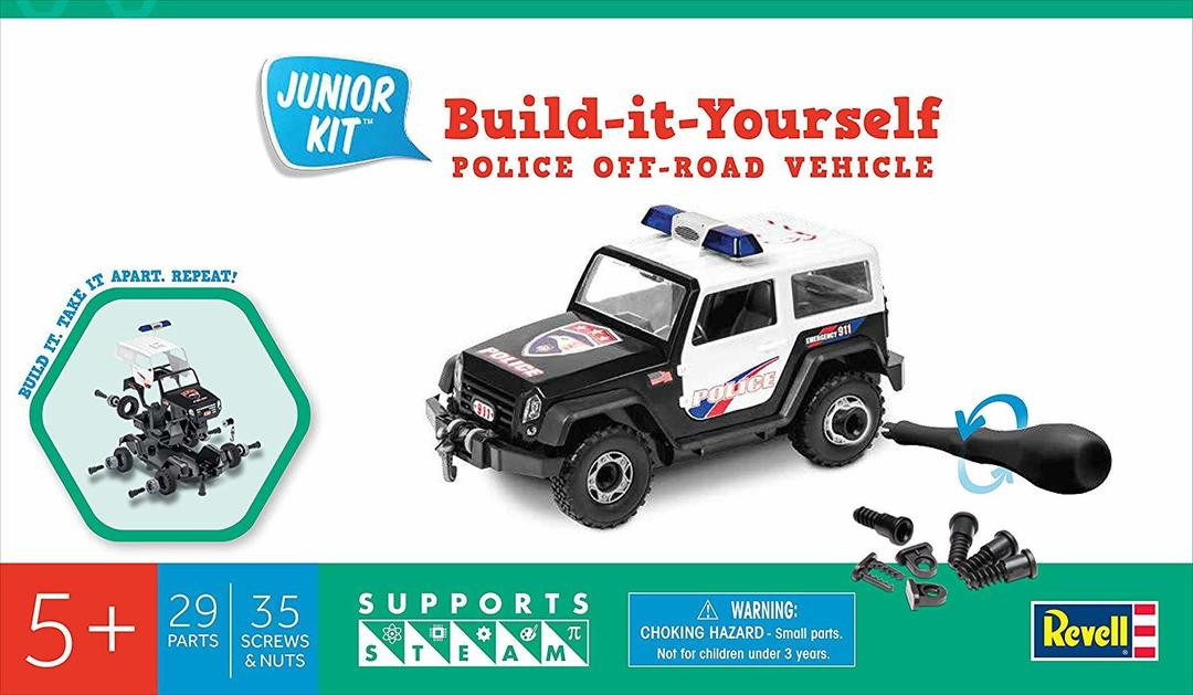 451010 Police Off Road Vehicle, Junior Kit