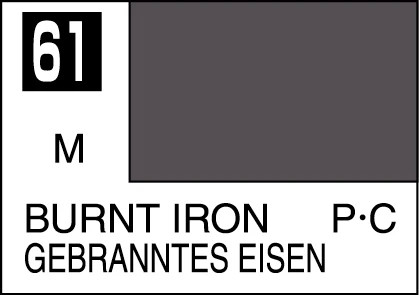 GNZC61 Burnt Iron (1) 10ml , GSI Mr. Color