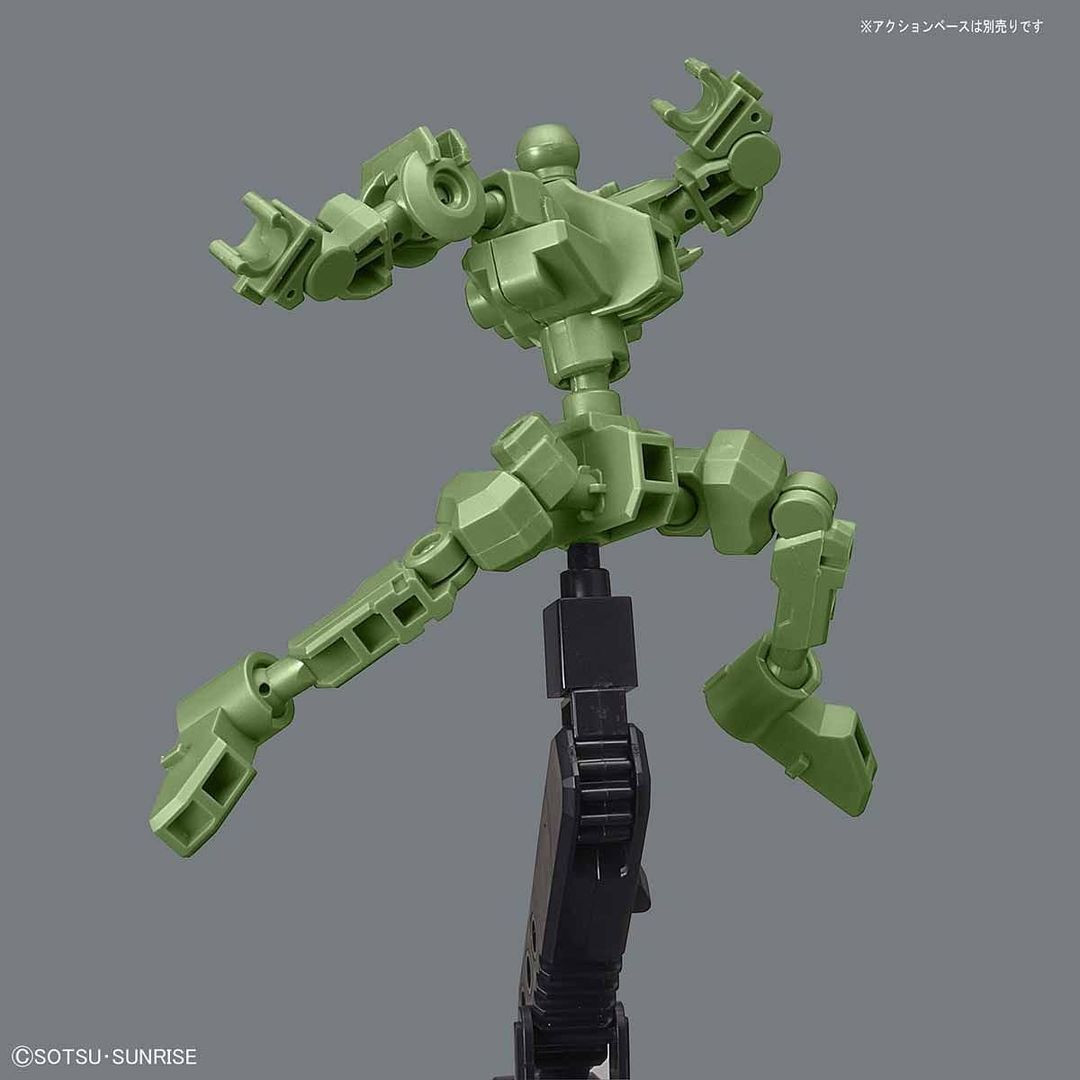 5058864 #05 Cross Silhouette Frame (Green) "Mobile Suit Gundam", Bandai Spirits SDCS
