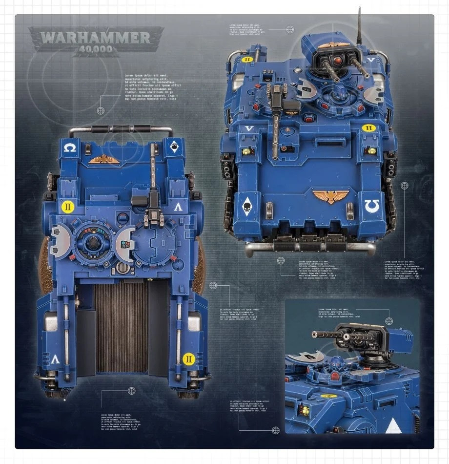 48-94 SPACE MARINES: PRIMARIS IMPULSOR