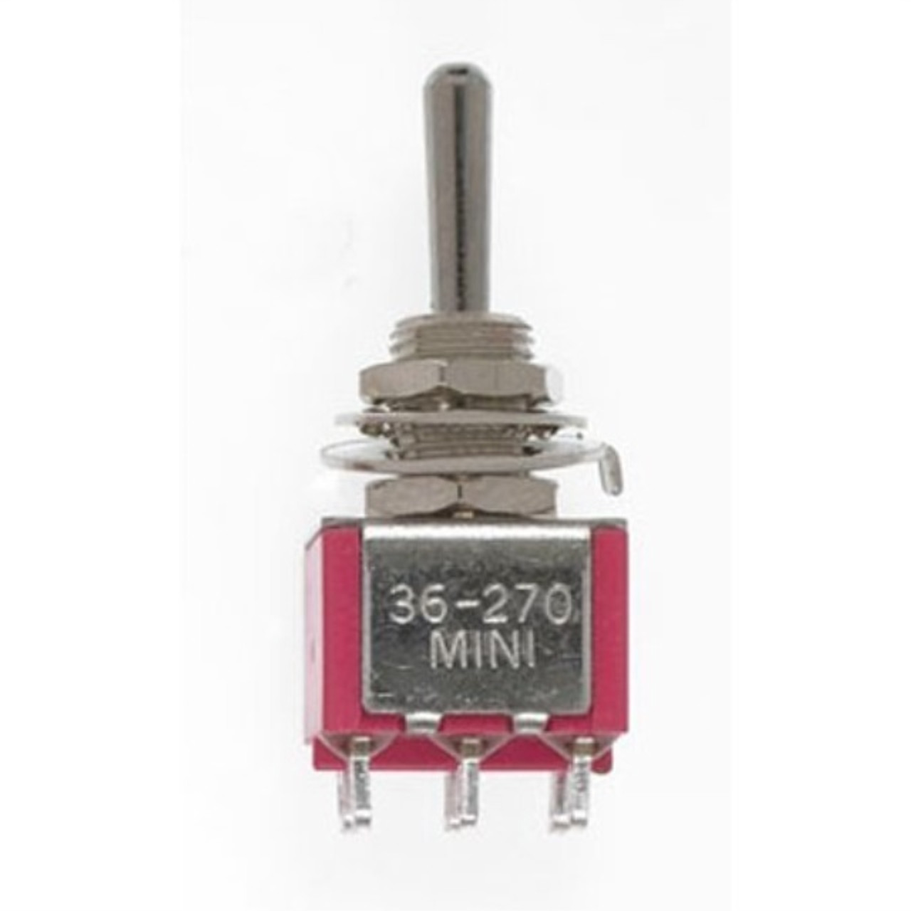 3627002 - DPDT Mini Toggle Switch, Sprung 5AMP 120V (2)