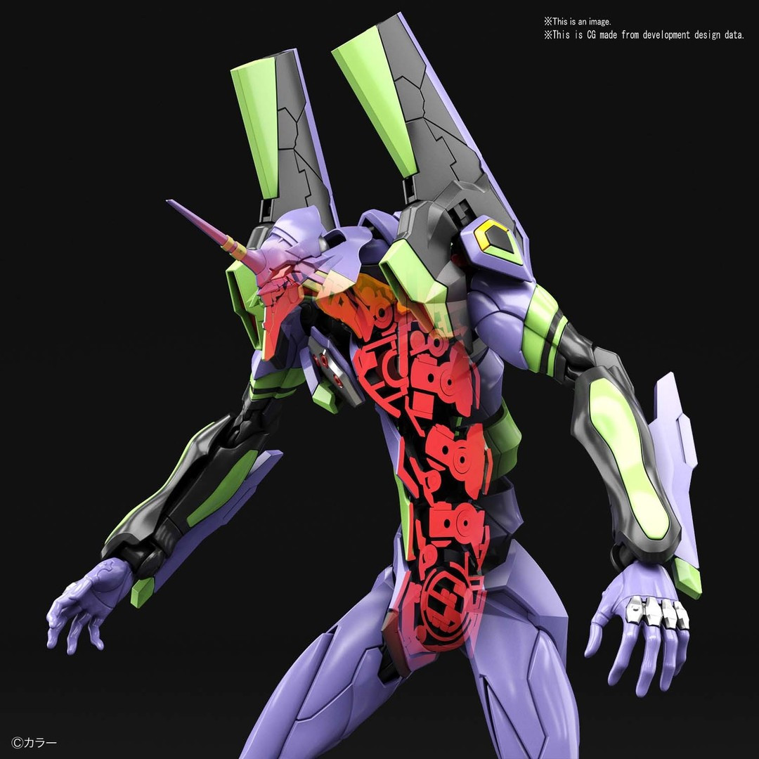 2504590  Evangelion Unit-01 DX Transport Platform Set "Evangelion", Bandai Spirits RG