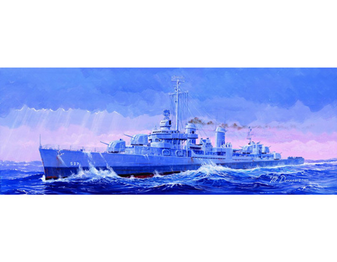 TRUMPETER 705304 1/350 Sullivans DD-537 TRUMPETER 705304 1/350 Sullivans DD-537