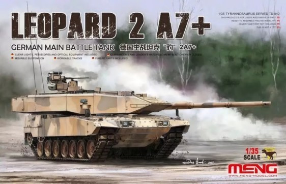 TS042 Leopard 2 A7+ German Main Battle Tank 1/35