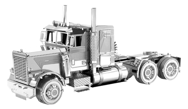 MMS144 Metal Earth - Freightliner FLC Long Nose Truck