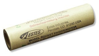 EST1608 B6-0 Standard Model Rocket Engine (3) HAZ